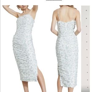 Bardot white floral dress